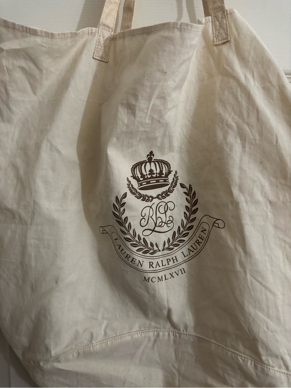 Ralph Lauren BUNDLE!!!! Denim jacket, tote w/dust jacket and vintage bag!!! - Picture 6 of 13